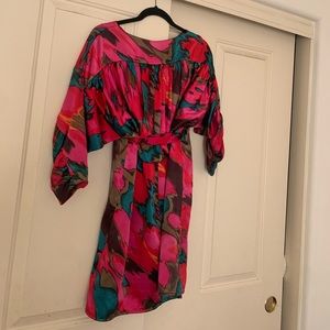 💯 % silk dress size 38